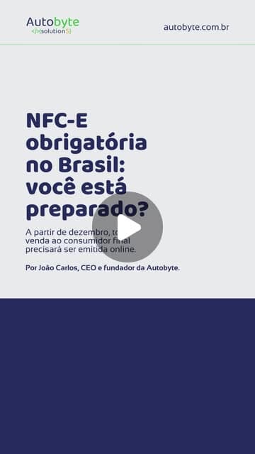 Capa do reel Autobyte sobre soluções para empresas.