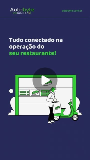 Capa do reel Autobyte sobre gestão empresarial.