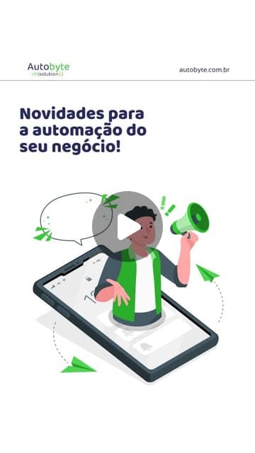 Capa do reel Autobyte sobre tecnologia para empresas.