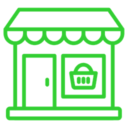Ícone de integração com Bling e marketplaces.