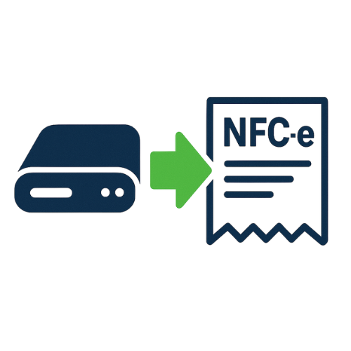 Ilustração SAT para NFC-e do episódio 3 do Podcast Autobyte